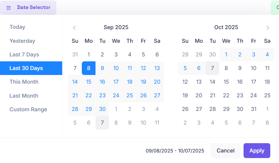 Alert timeline controls
